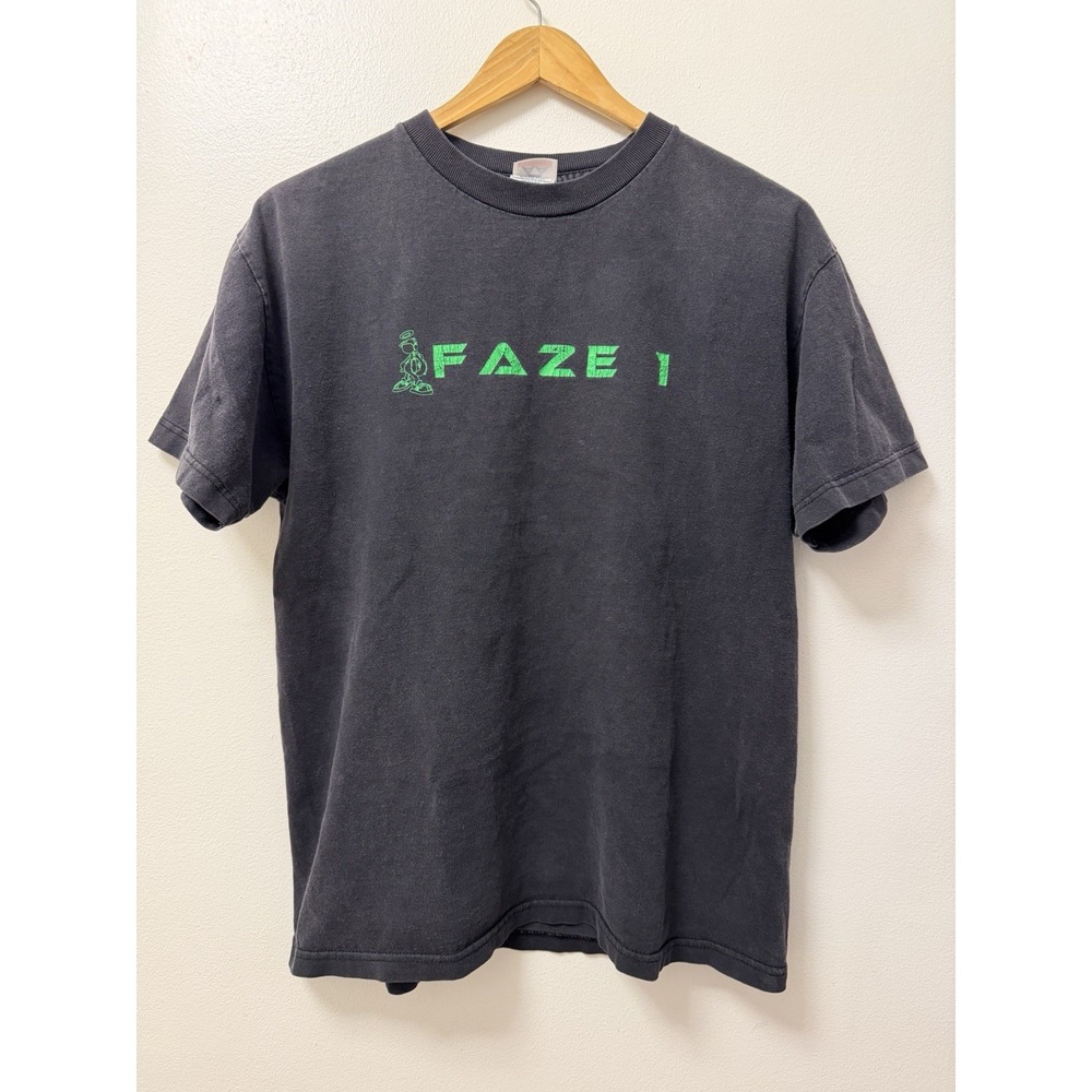 Vintage FaZe 1 Clan OG Black T Shirt Men's Medium "It's Just The Beginning" CoD